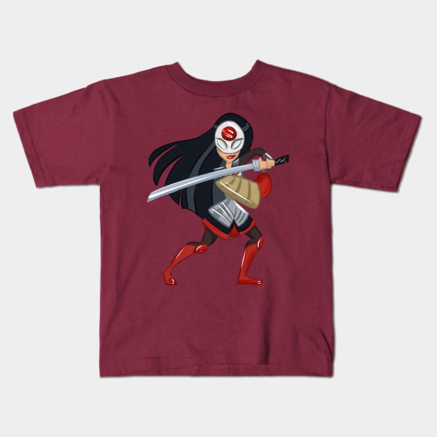 DC Super Hero Girls Kids T-Shirt by OCDVampire